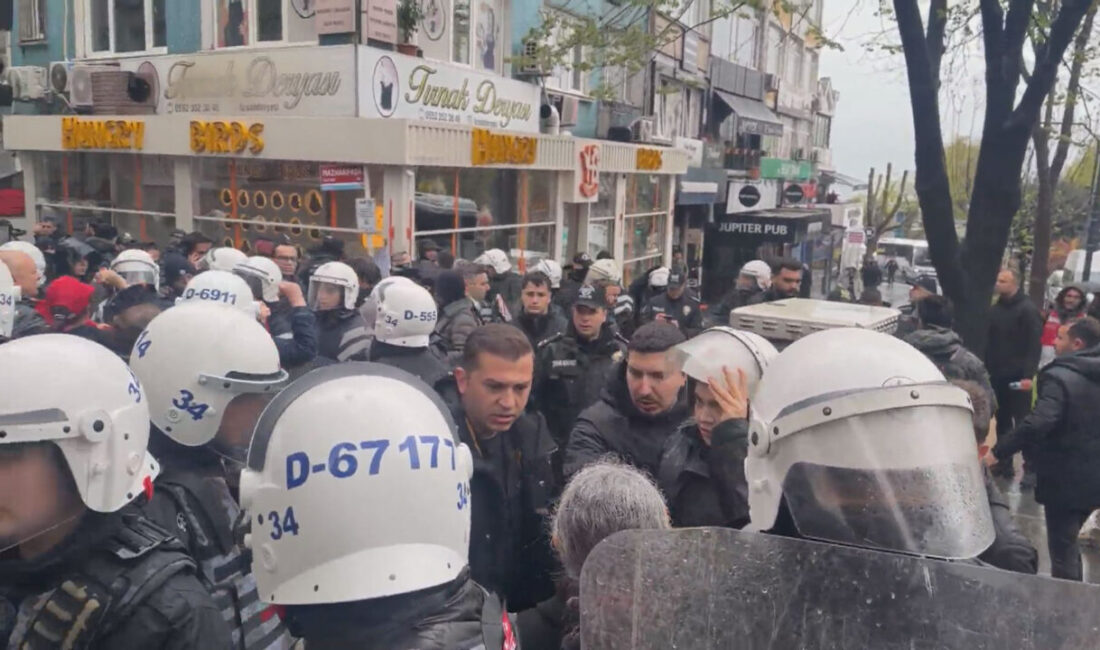Tuğçe Sezer ODABAŞI-Hadican EROL/ İSTANBUL Beşiktaş Barbaros Bulvarı’nda 1 Mayıs