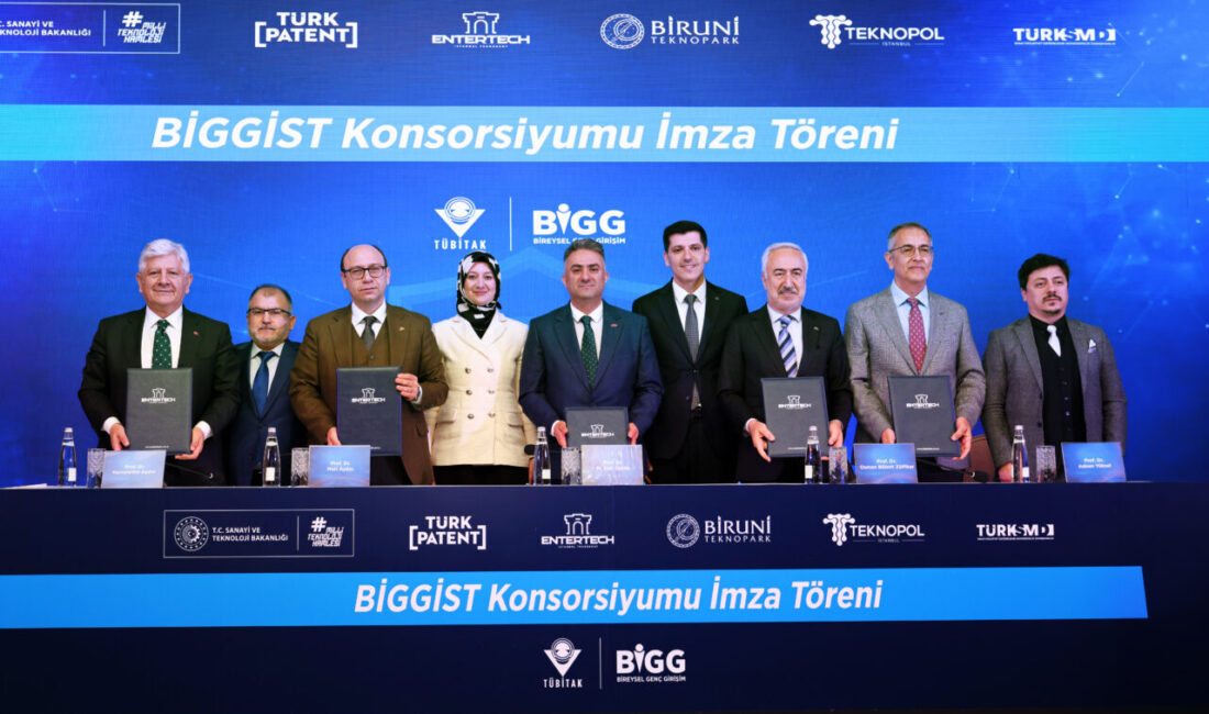 İSTANBUL, – TÜBİTAK BİGG 2026 Programı kapsamında kurulan BIGGist Konsorsiyumu