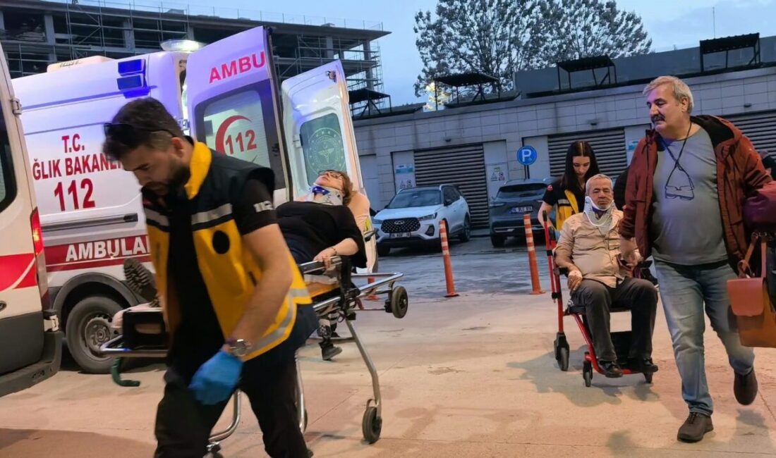 Yavuz YILMAZ/İNEGÖL (Bursa), – BURSA’nın İnegöl ilçesinde beton mikseri ile
