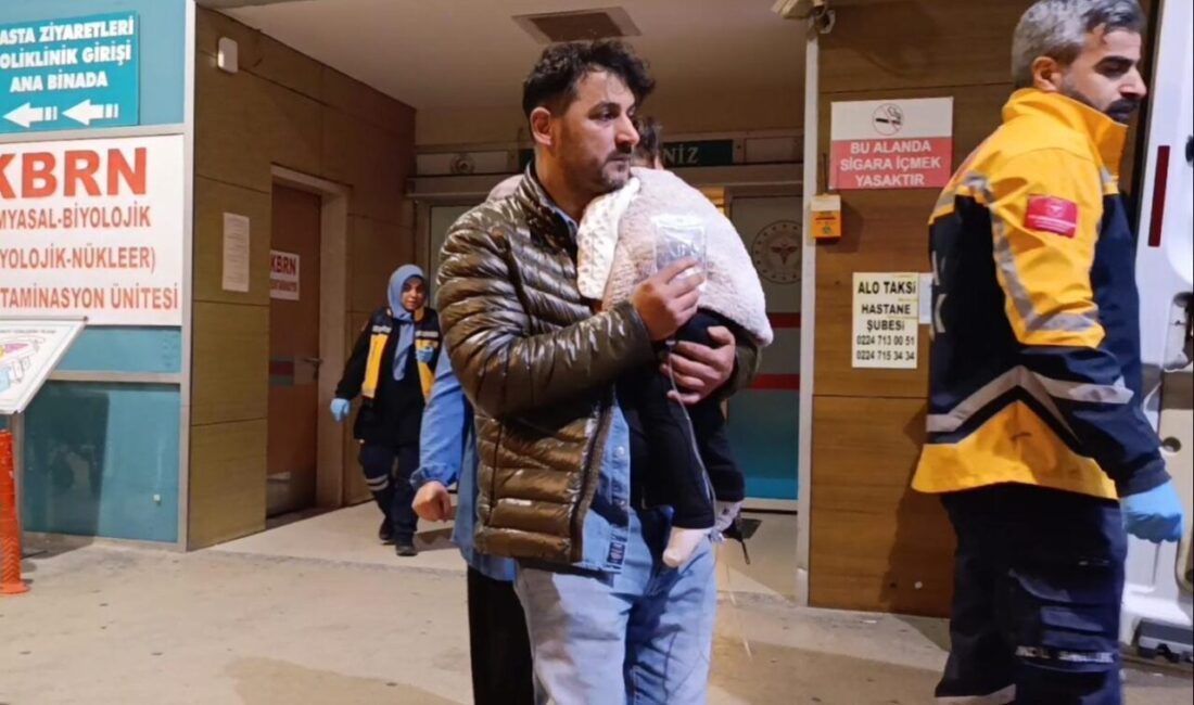 Yavuz YILMAZ/ İNEGÖL( Bursa), -BURSA’nın İnegöl ilçesinde merdivenlerden düşerek yaralanan