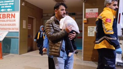 Yavuz YILMAZ/ İNEGÖL( Bursa), -BURSA’nın İnegöl ilçesinde merdivenlerden düşerek yaralanan
