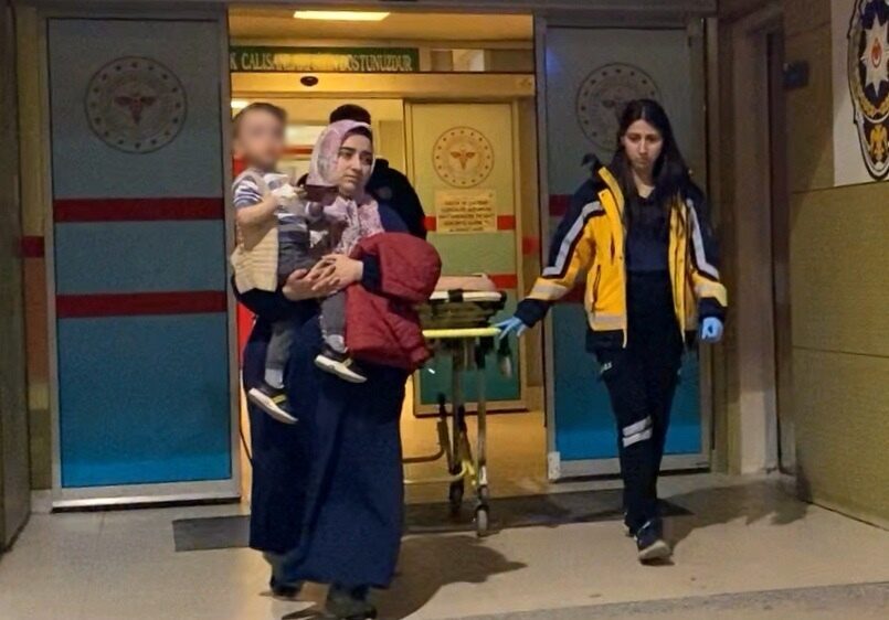 Yavuz YILMAZ/ İNEGÖL(Bursa), – BURSA’nın İnegöl ilçesinde, ranzada oynarken düşen