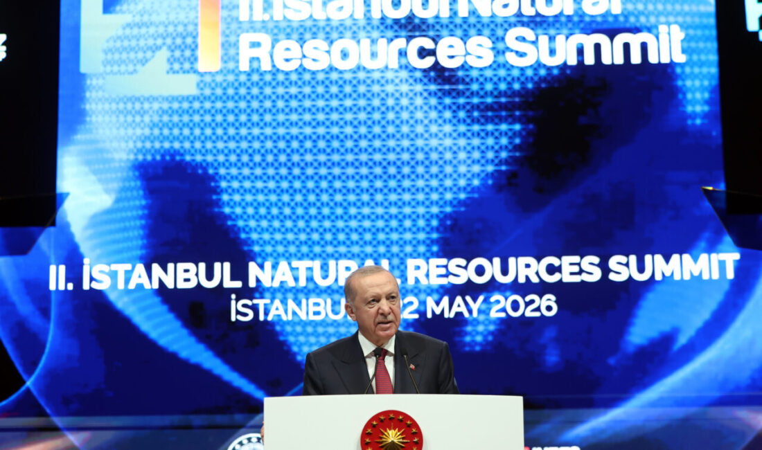 Tuğçe SEZER ODABAŞI-Fırat ALKIZ/İSTANBUL, -2’NCİ Doğal Kaynaklar Zirvesi’nde konuşan Cumhurbaşkanı