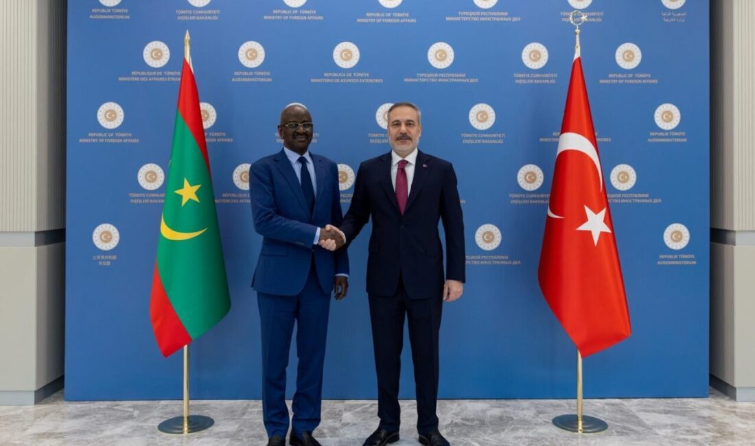 ANKARA, – DIŞİŞLERİ Bakanı Hakan Fidan, Moritanya Dışişleri Bakanı Mohamed