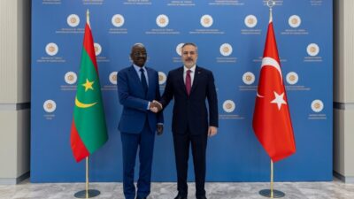 ANKARA, – DIŞİŞLERİ Bakanı Hakan Fidan, Moritanya Dışişleri Bakanı Mohamed