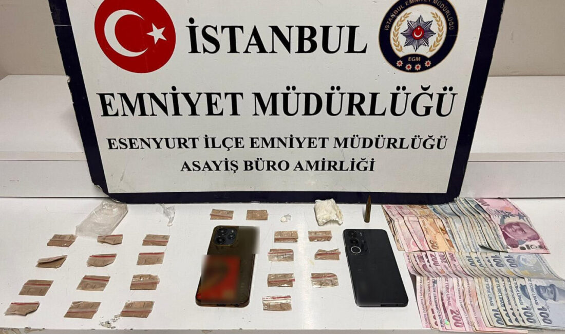 Uğur Samet AVCI- Vehbi DEMİR / İSTANBUL, – Esenyurt’ta uyuşturucu
