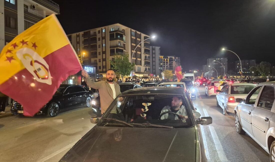 Recep BAĞDAT/MALATYA, – GALATASARAY’ın 26’ncı şampiyonluğu Malatya’da coşku ile kutlandı.