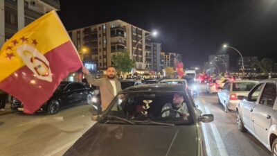 Recep BAĞDAT/MALATYA, – GALATASARAY’ın 26’ncı şampiyonluğu Malatya’da coşku ile kutlandı.