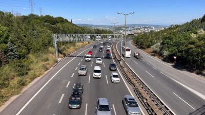 TEM OTOYOLU’NDA DA YOĞUNLUK ARTTI Kuzey Marmara Otoyolu’nun ardından, TEM