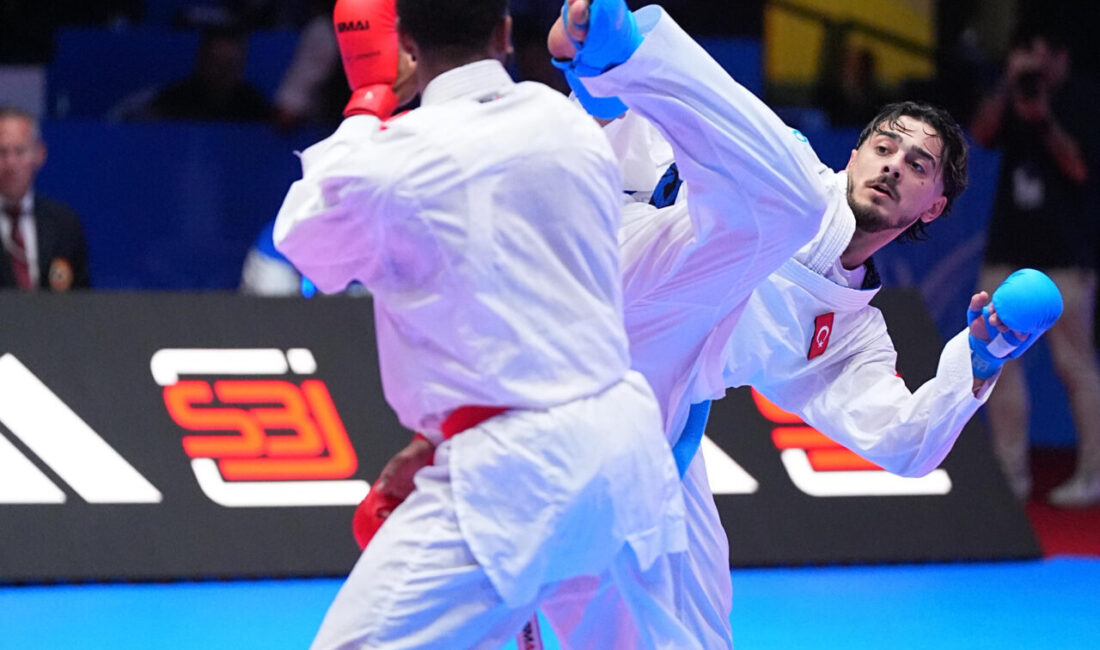 FRANKFURT – ALMANYA’da devam eden Avrupa Karate Şampiyonası’nda 75 kilo