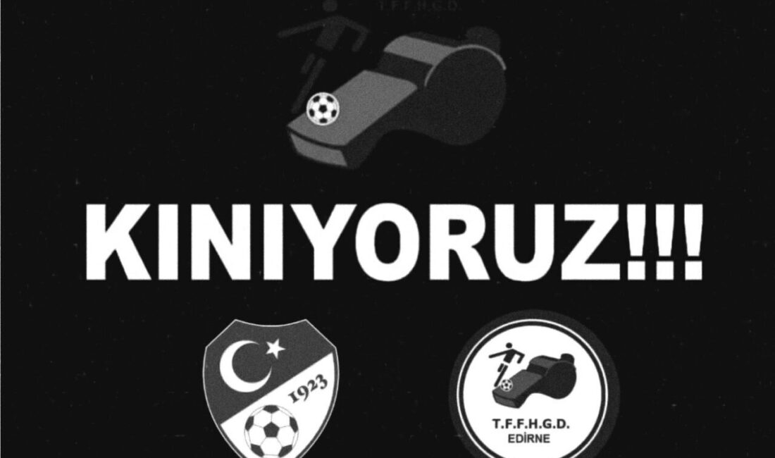 TFFHGD EDİRNE ŞUBESİ’NDEN KINAMA Türkiye Faal Futbol Hakemleri ve Gözlemcileri