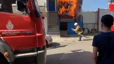 Murat SOLAK / İSTANBUL, – PENDİK’te alt katı kaynak atölyesi