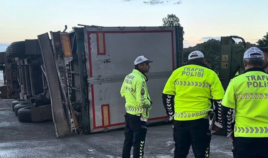 Mert ORDU/İSTANBUL, – PENDİK TEM Otoyolu’nda şoförünün direksiyon hakimiyetini kaybettiği