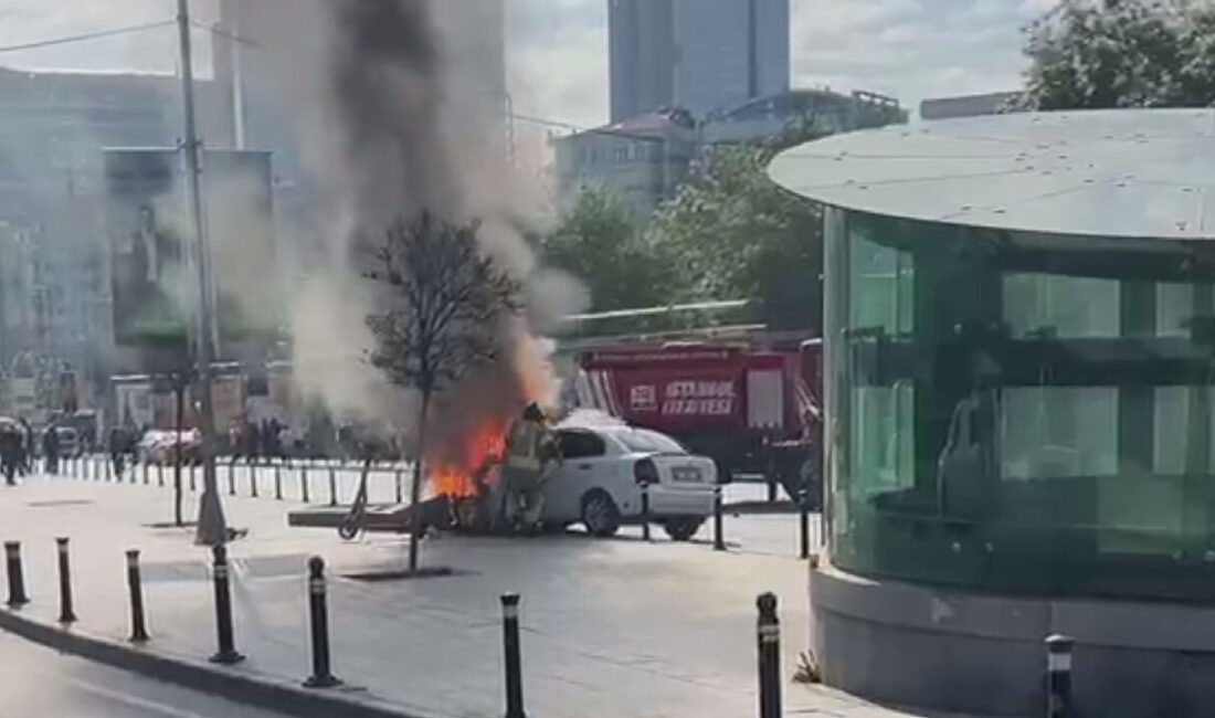 Yılmaz OKUR / İSTANBUL – ŞİŞLİ’DE seyir halindeyken otomobilinden çıkan