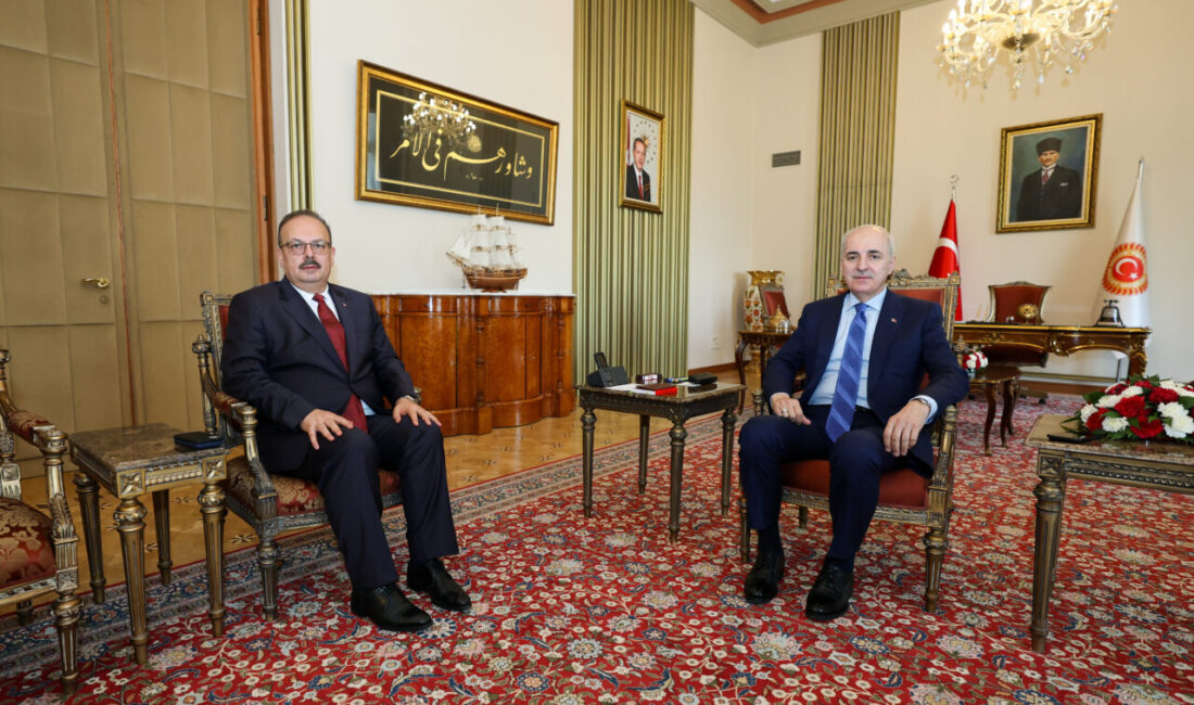 ANKARA, – TÜRKİYE Büyük Millet Meclisi (TBMM) Başkanı Numan Kurtulmuş,