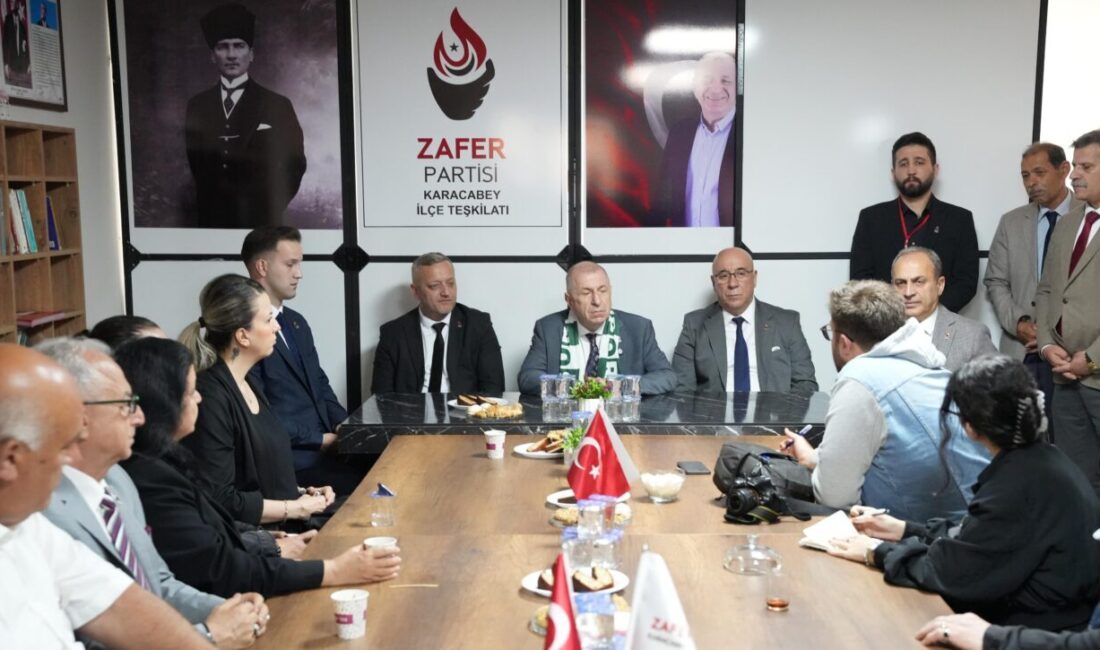 Yasin KESKİN/Karacabey (Bursa), – ZAFER Partisi Genel Başkanı Ümit Özdağ,