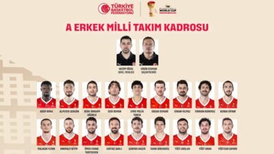 İSTANBUL, – A Erkek Milli Basketbol Takımı’nın, FIBA 2027 Basketbol
