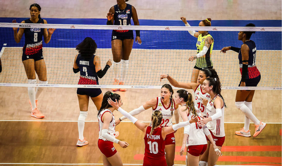 Dominik Cumhuriyeti – Türkiye: 2-3 İSTANBUL, – SALON: Arena Nilson