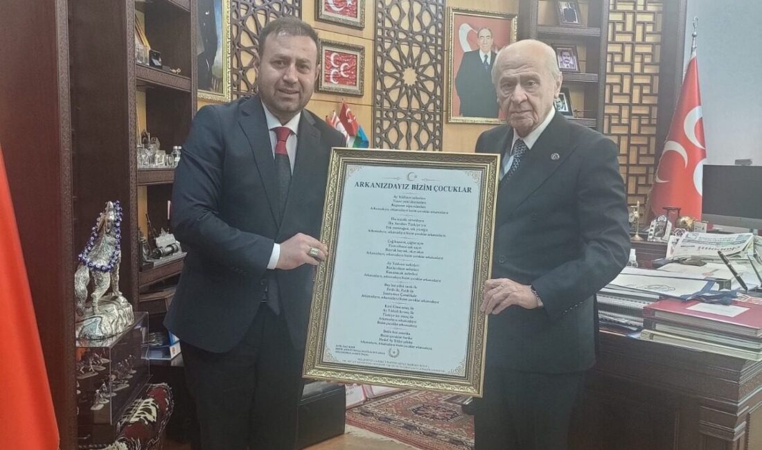 ANKARA, – MHP Genel Başkanı Devlet Bahçeli’nin isteğiyle, sanatçı Ahmet