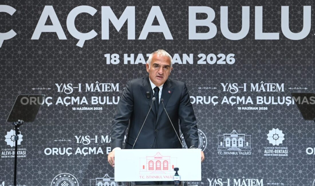 İSTANBUL, – KÜLTÜR ve Turizm Bakanı Mehmet Nuri Ersoy, Muharrem