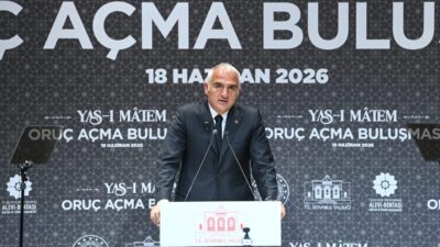 İSTANBUL, – KÜLTÜR ve Turizm Bakanı Mehmet Nuri Ersoy, Muharrem