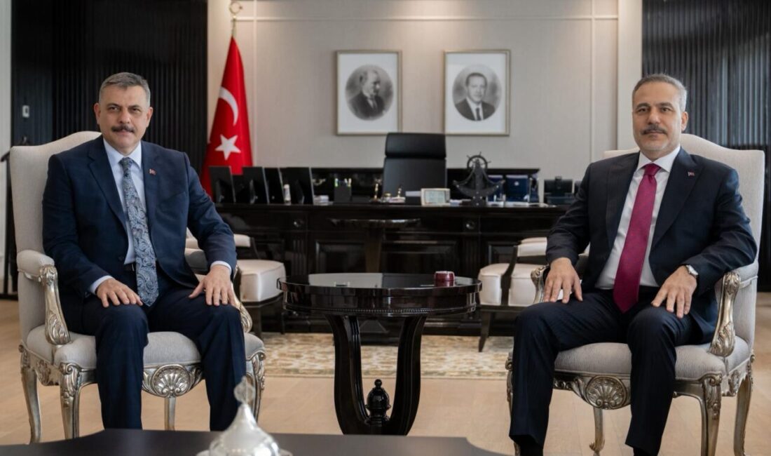 ANKARA, – DIŞİŞLERİ Bakanı Hakan Fidan ve İçişleri Bakanı Mustafa