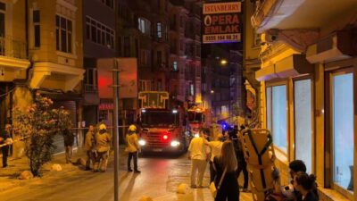 Mehmet Kaan KURT/İSTANBUL, – BEYOĞLU’nda 5 katlı binanın bodrum katındaki