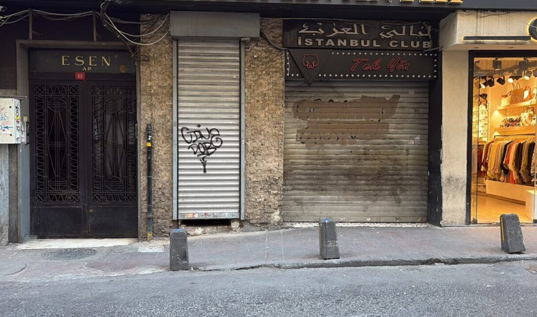 İSTANBUL – Beyoğlu’nda kruvaziyer gemisiyle İstanbul’a gelecek gruba yönelik LGBT