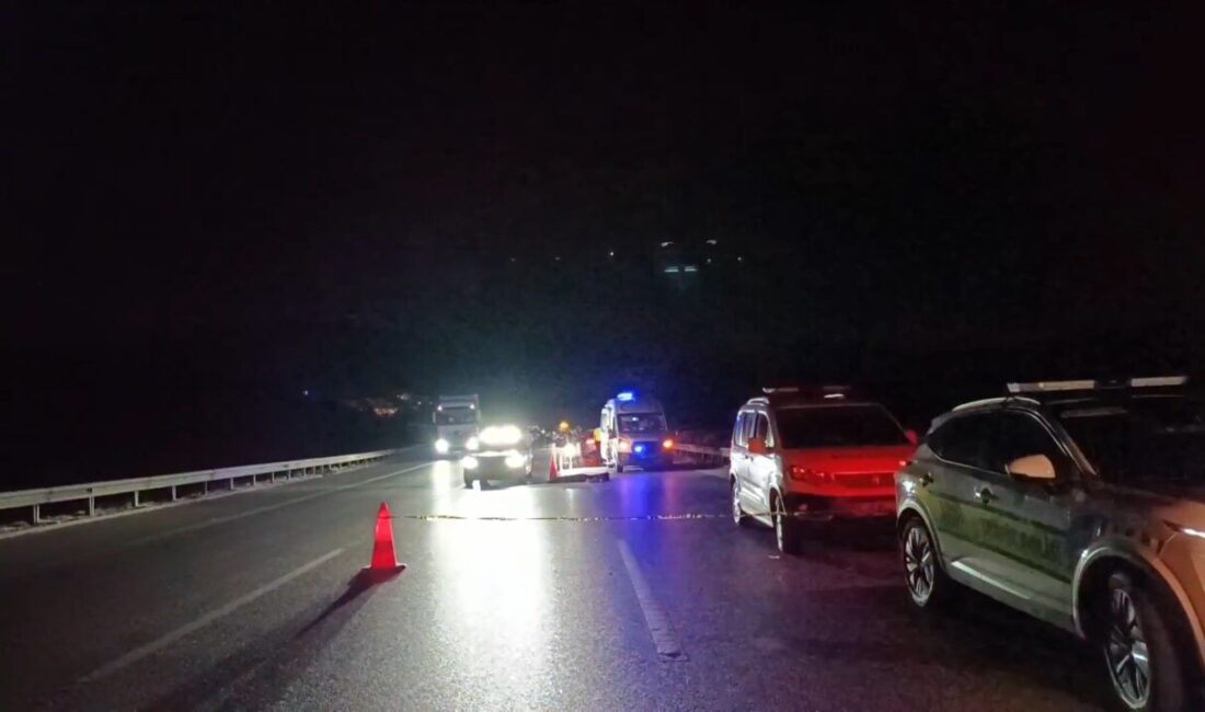 Barış YILMAZ/ BURSA – BURSA Çevre Yolu üzerinde karşıya geçmeye