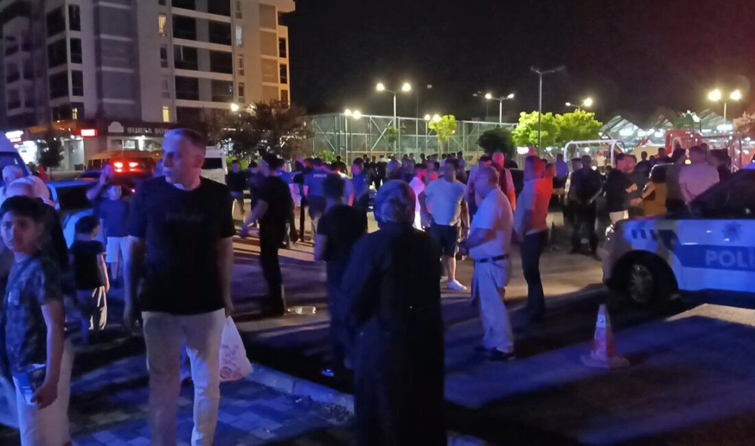 Mehmet İNAN/BURSA, – BURSA’nın Osmangazi ilçesinde iki grup arasında başlayan