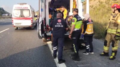 Murat SOLAK İSTANBUL, – Çekmeköy Kuzey Marmara Otoyolu Reşadiye mevkiinde