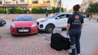 Yavuz YILMAZ/ İNEGÖL(Bursa), – BURSA’nın İnegöl ilçesinde cipin çarparak sürüklediği