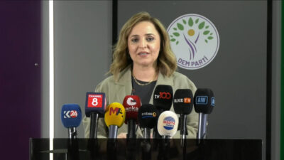Aliekber METE/ANKARA, – DEM Parti Sözcüsü Ayşegül Doğan, ‘Terörsüz Türkiye’