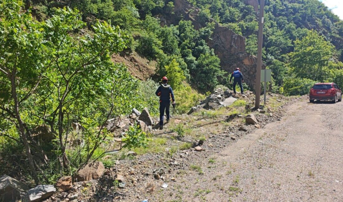 Fatih TÜYSÜZ/ŞAVŞAT(Artvin), -ARTVİN’in Şavşat ilçesinde dereye düşen kamyonette akıntıya kapılarak