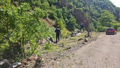 Fatih TÜYSÜZ/ŞAVŞAT(Artvin), -ARTVİN’in Şavşat ilçesinde dereye düşen kamyonette akıntıya kapılarak
