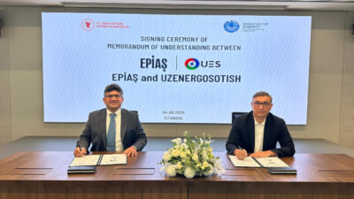 İSTANBUL, – Enerji Piyasaları İşletme AŞ (EPİAŞ), Özbekistan Cumhuriyeti Kamu