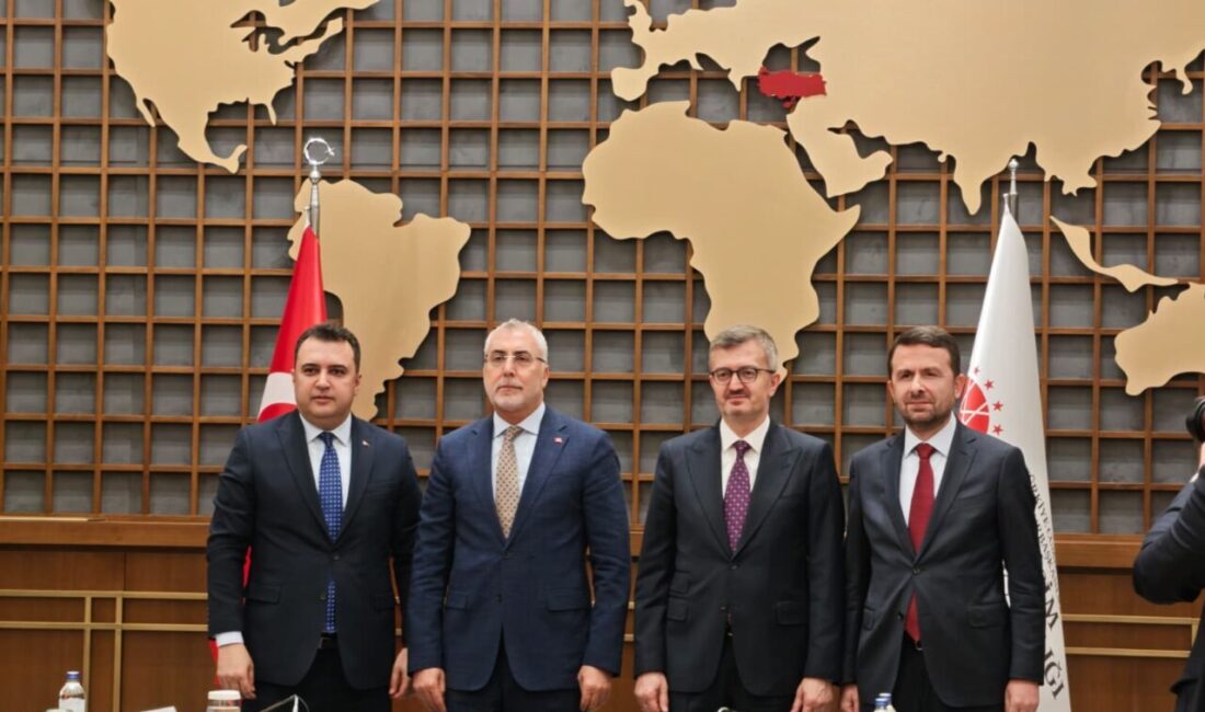 Kübra SONKAYA/ANKARA, – ÇALIŞMA ve Sosyal Güvenlik Bakanı Vedat Işıkhan