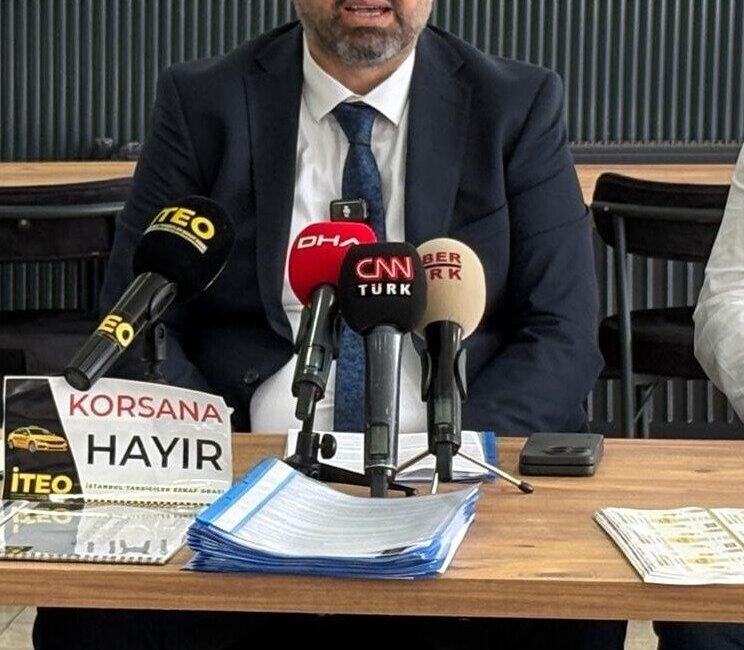 Hasan YILDIRIM/İSTANBUL, – İSTANBUL Taksiciler Esnaf Odası Başkanı İsmet Dalcı