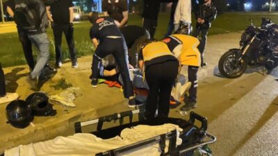 Yavuz YILMAZ/İNEGÖL (Bursa), – BURSA’nın İnegöl ilçesinde sürücüsünün kontrolünden çıkan