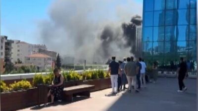Mert ORDU/İSTANBUL, – MALTEPE’de bir inşaatın dış cephesinden henüz bilinmeyen