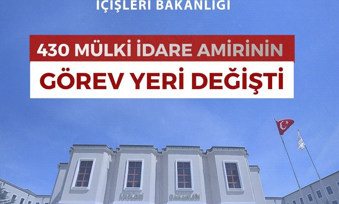 ANKARA, – İÇİŞLERİ Bakanı Mustafa Çiftçi, İçişleri Bakanlığına ait Mülki