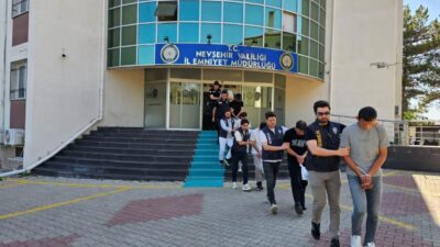 Ahmet KORKMAZER/NEVŞEHİR, – NEVŞEHİR merkezli 19 ilde, dolandırıcılık operasyonlarında 41
