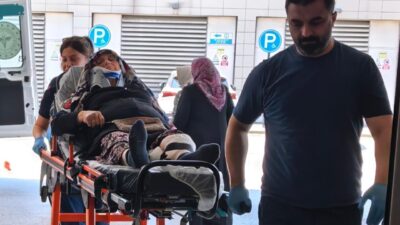 Yavuz YILMAZ/İNEGÖL (Bursa), – BURSA’nın İnegöl ilçesinde park halindeki otomobile
