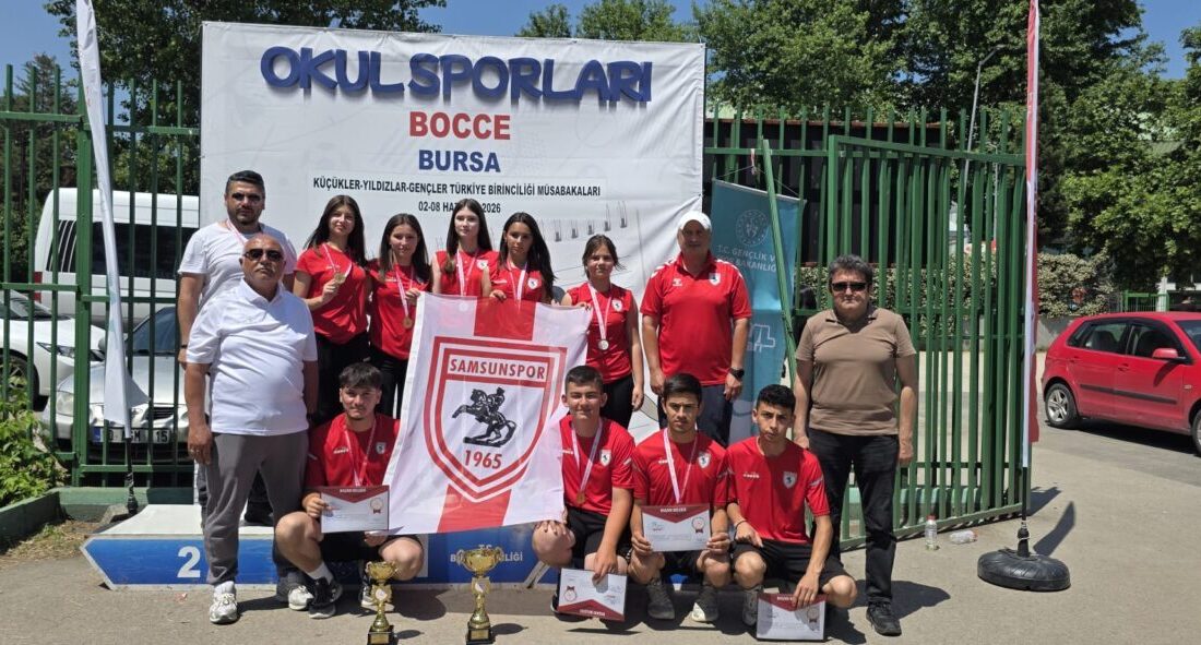 Gökhan İÇKİLLİ / SAMSUN, – SAMSUNSPOR Bocce Takımı’nın altyapısını oluşturan