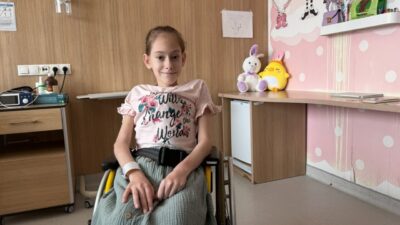 Ruken KADIOĞLU-Mikail KARAMAN/ANKARA, – ANKARA’da doğuştan omurilik açıklığı sonrası skolyoz