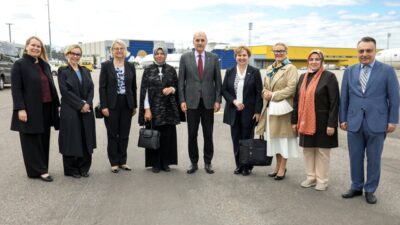 FİNLANDİYA, – TBMM Başkanı Numan Kurtulmuş, resmi temaslarda bulunmak üzere