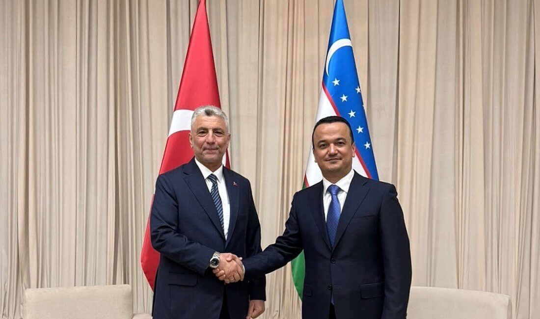 BOLAT MEVKİDAŞI KUDRATOV İLE BİR ARAYA GELDİ Ticaret Bakanı Ömer