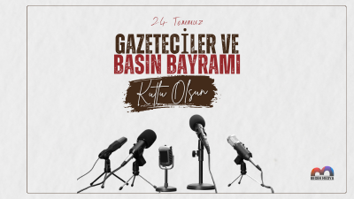24 Temmuz Gazeteciler ve Basın Bayramı kutlu olsun.
