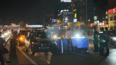 Soner HASIRCIOĞLU/İSTANBUL, – BAKIRKÖY D-100 kara yolunda karşıdan karşıya geçmeye