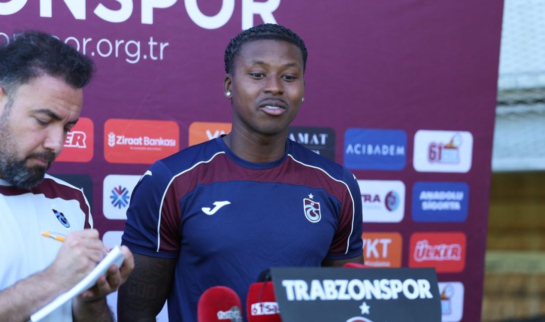 Nurgül GÜNAYDIN / SCHLADMING, – TRABZONSPOR’UN yeni transferlerinden Sidny Lopes